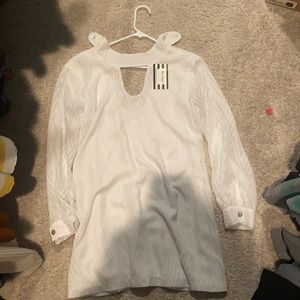 Boutique white dress